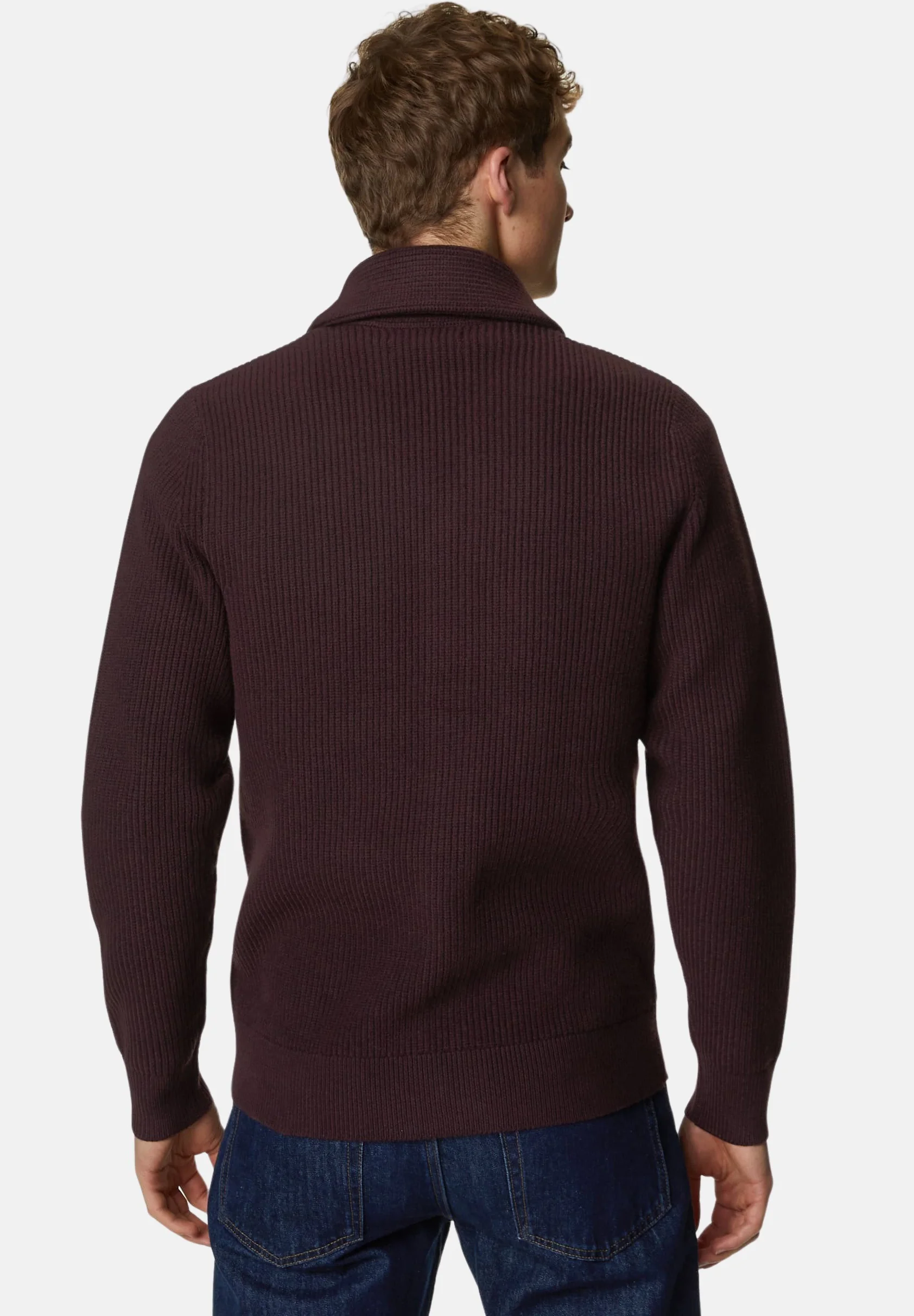 Marks & Spencer CUELLO CHAL TEXTURIZADO - Cárdigan