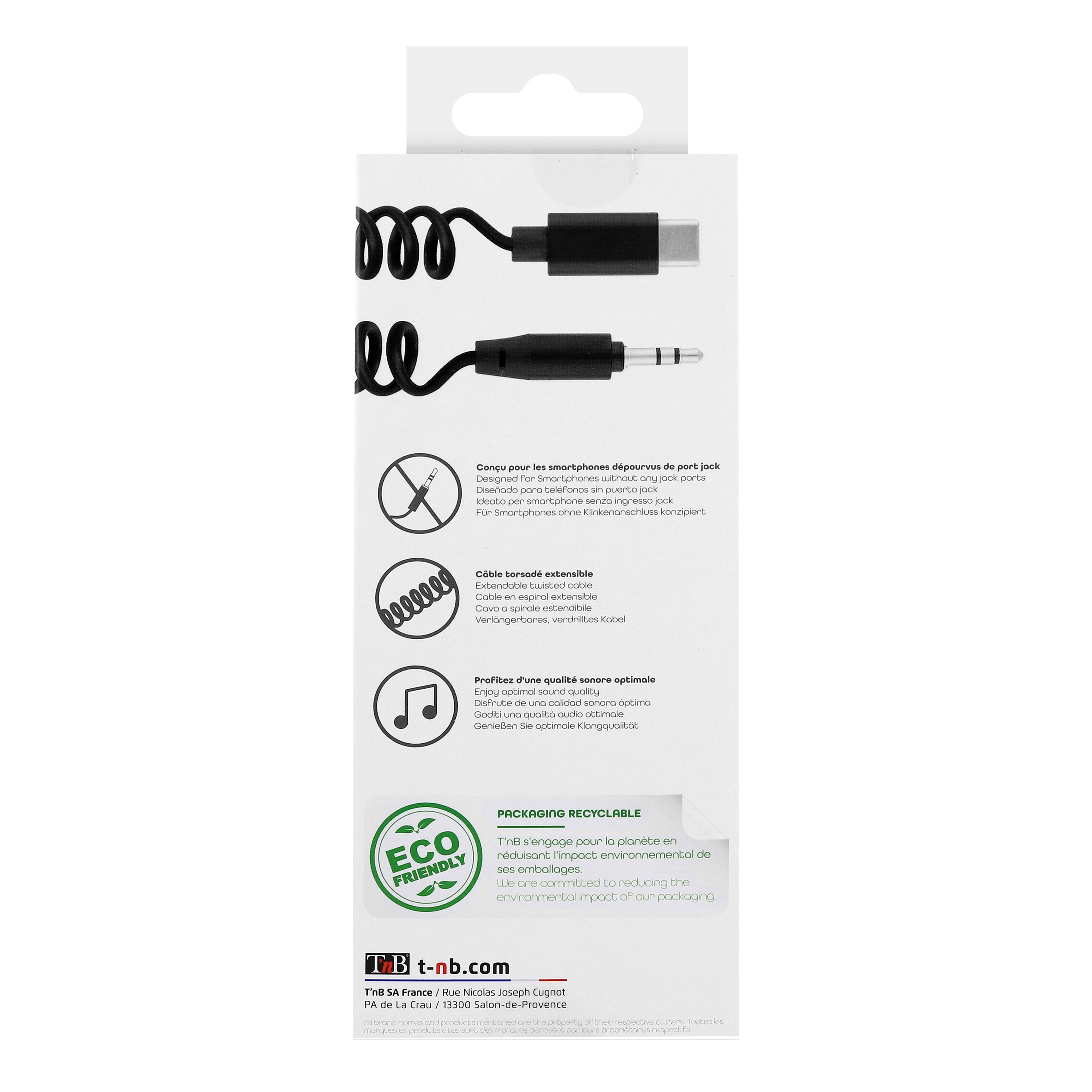 TNB USB-C/AUX-Kabel - ATU