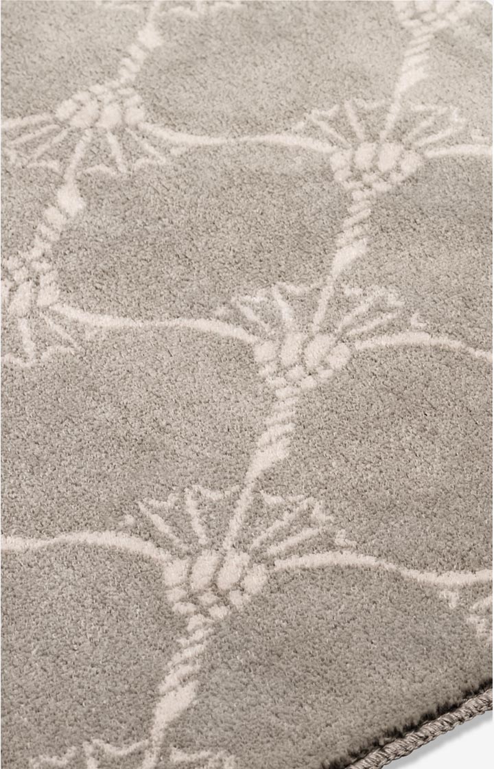 Badteppich Repetition in Graphit, 50 x 70 cm