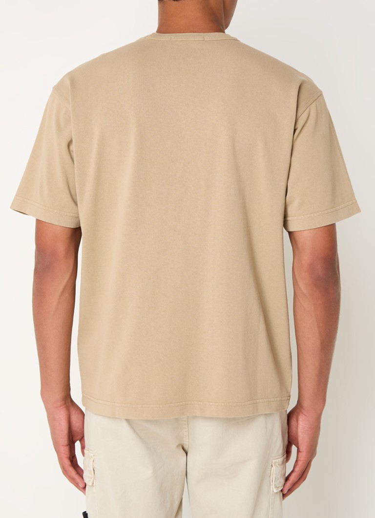 Μπλούζα Stone Island 21079 με τύπωμα λογότυπου και τσέπη στο στήθος