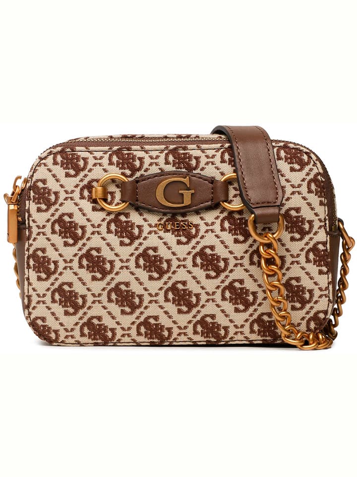 Guess Umhängetasche in Beige/ Braun - (B)20 x (H)13 x (T)8 cm günstig kaufen onesize