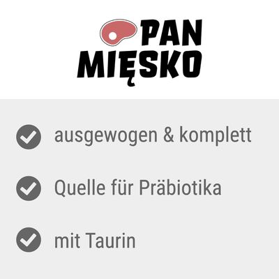 Pan Mięsko Medium Kalb mit Truthahn
