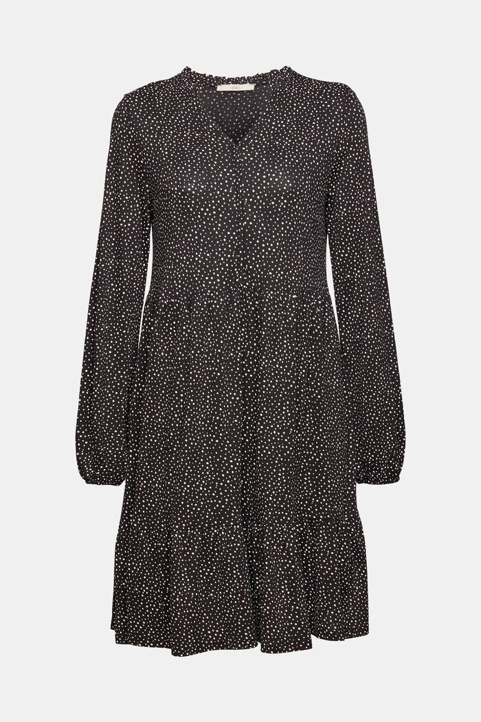Gemustertes Kleid, LENZING™ECOVERO™