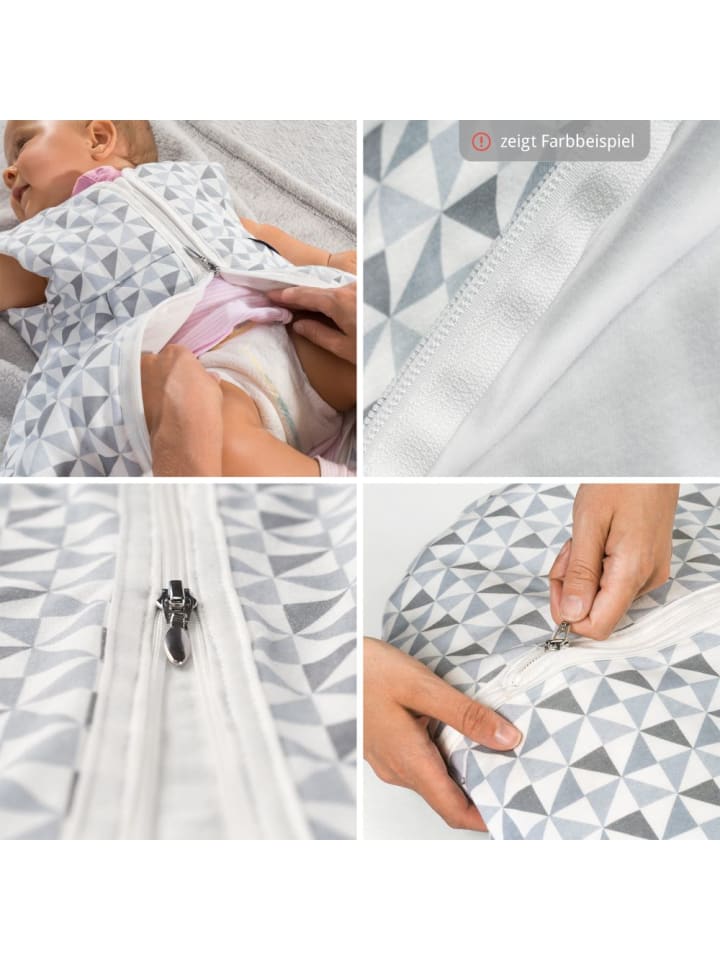 Alvi Kugelschlafsack Mäxchen Thermo - Baby Forest - in grau,motiv günstig kaufen