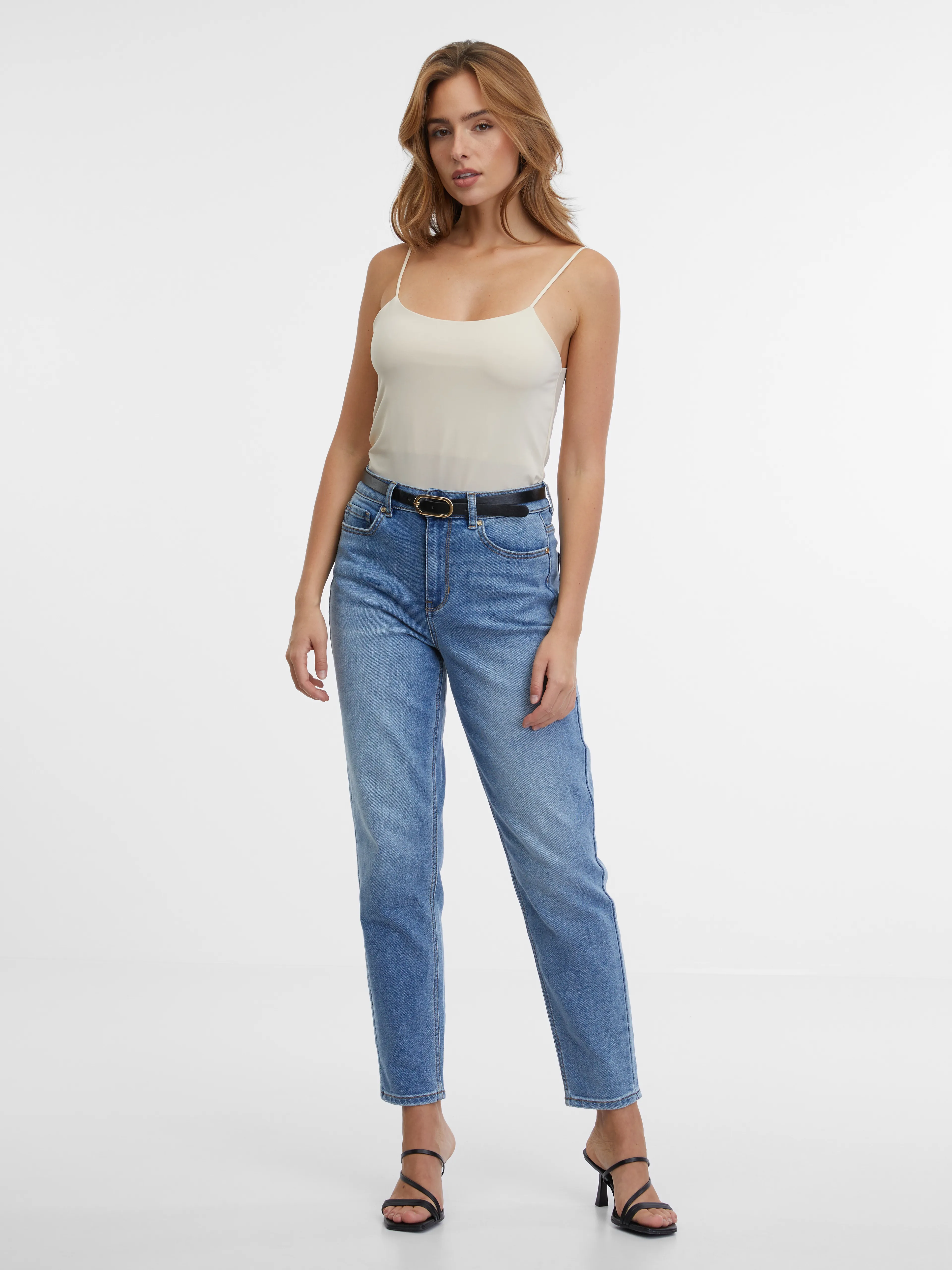 Beigefarbenes Damen-Tank-Top ORSAY