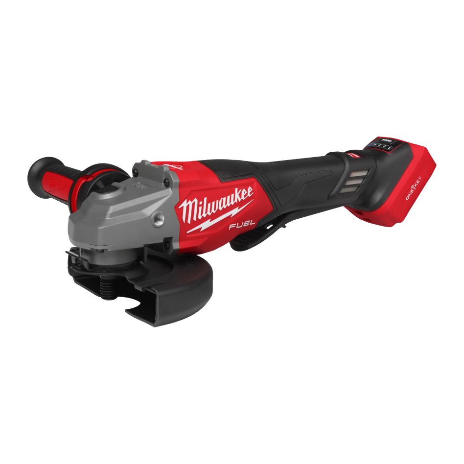 Milwaukee 4933493419 M18 FHSAGO125VXPDB2-0X FUEL™ 125 mm vinkelsliper med brems, variabel hastighet og ONE-KEY™ 18 V ekskl. batteri og lader i HD-boks