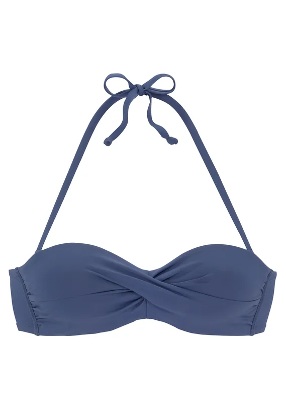 Bügel-Bandeau-Bikini-Top
