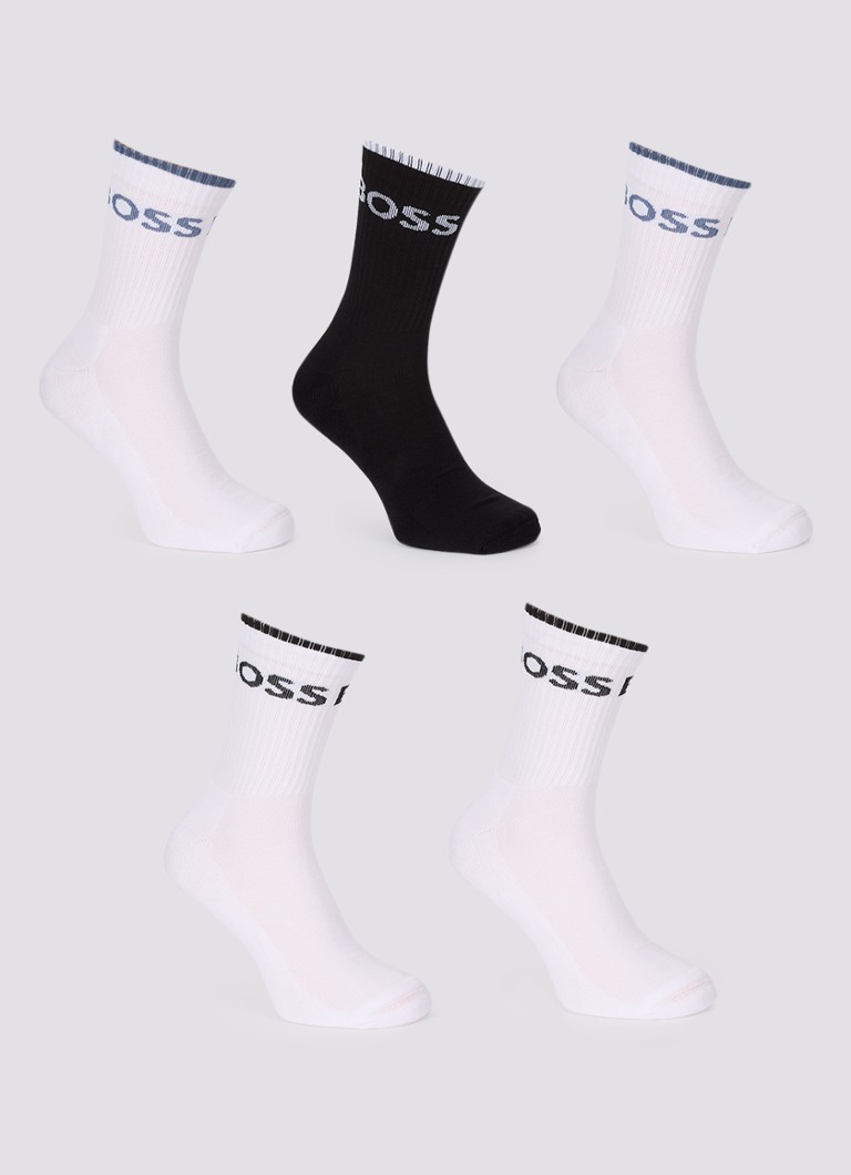 HUGO BOSS  Sportsokken met logo in 6-pack