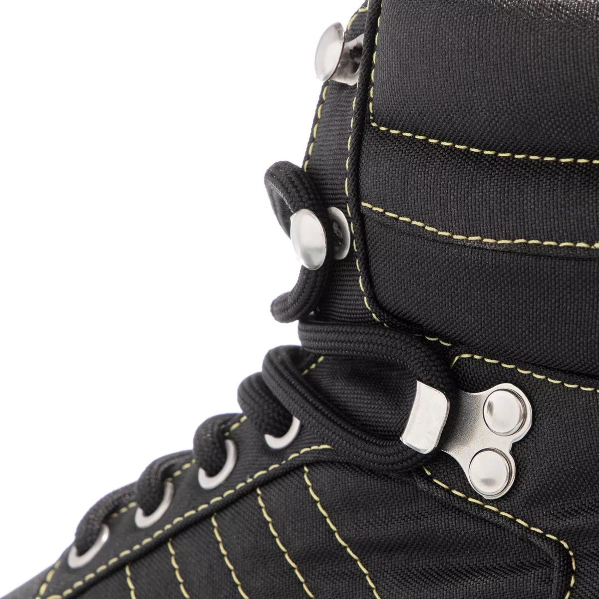 GANNI Stiefeletten schwarz Schnürstiefel