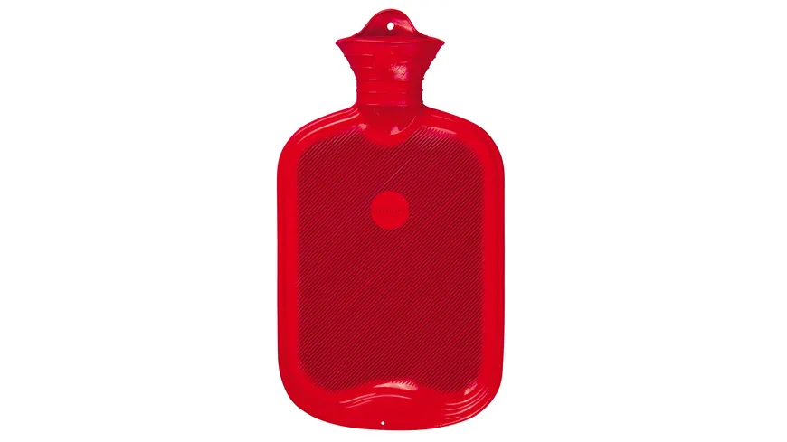 Sänger Wärmflasche Halblamelle 2l rot