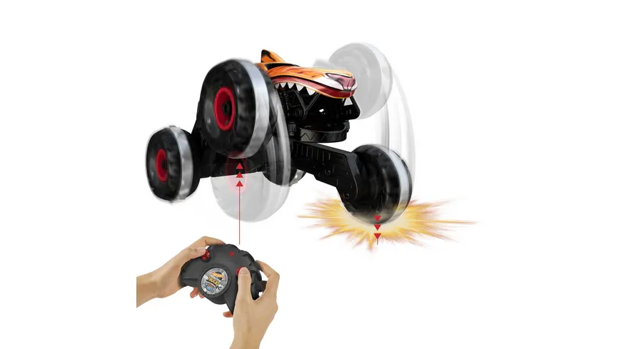 Hot Wheels R/C Tiger Shark Monster Truck, ferngesteuertes Auto