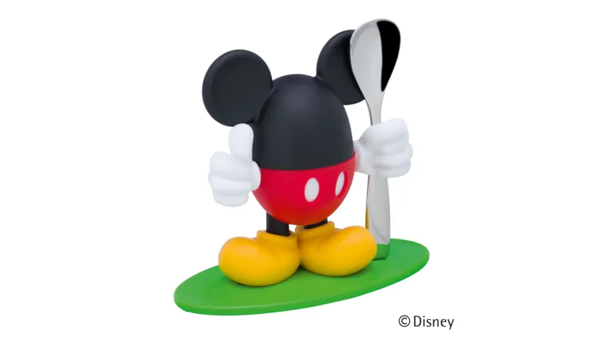 WMF Eierbecher Mickey Mouse mit Löffel