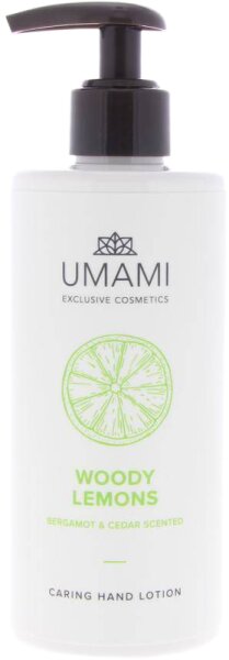 Umami Woody Lemons Bergamotte & Zeder Handlotion