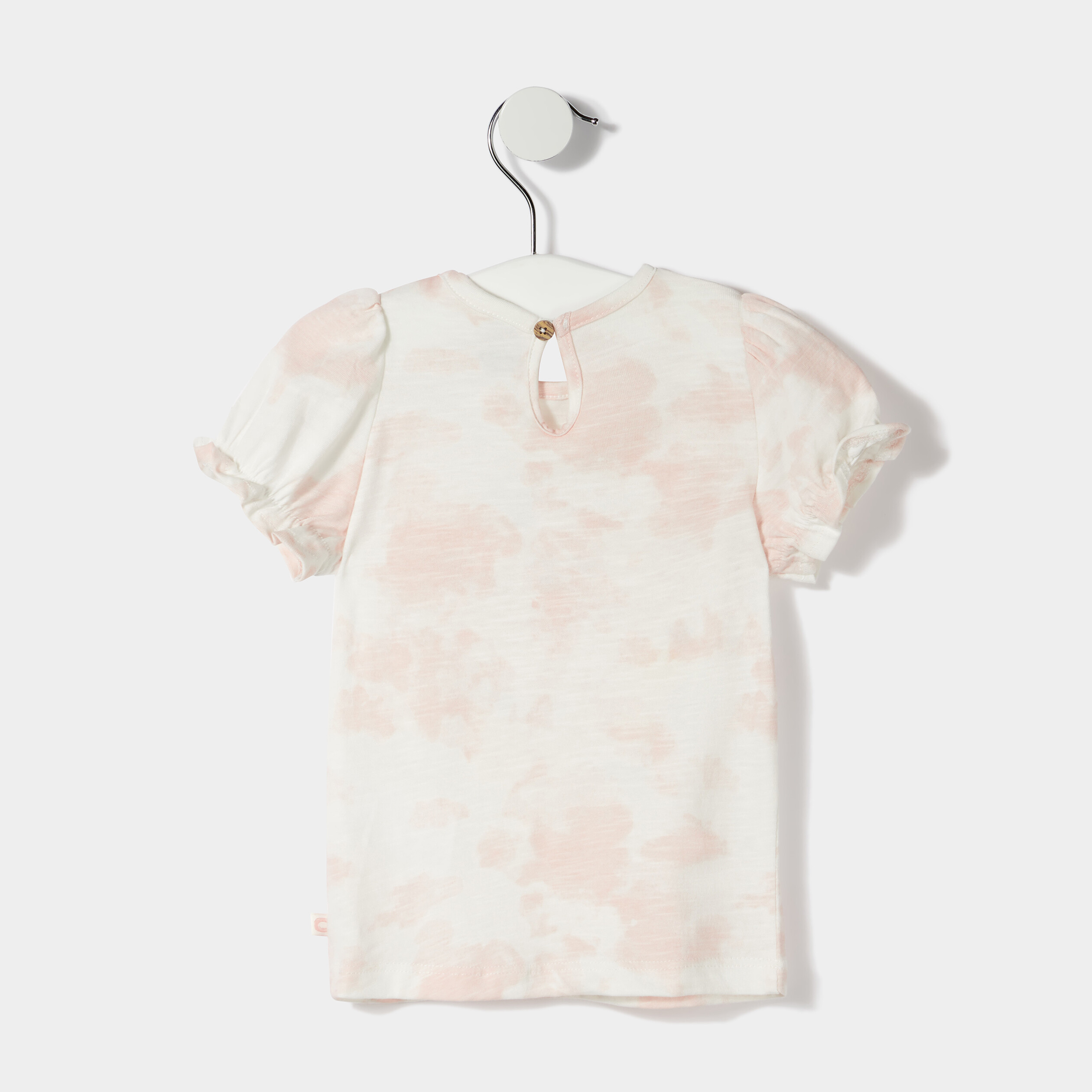 T-shirt manches courtes ballons Creeks rose clair bébé fille | La Halle