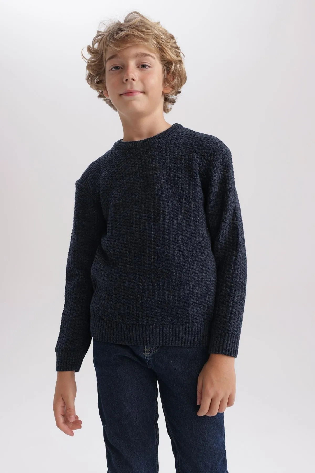DeFacto  Strickpullover mit Rundhalsausschnitt - Junge A5004a823wn