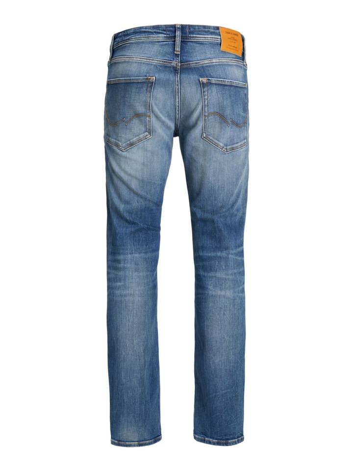 Jack & Jones Comfort Fit Jeans MIKE ORIGINAL JOS Mid Waist Reg Basic in Blau günstig kaufen