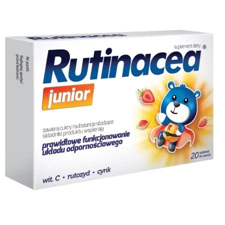Rutinacea Junior, Podrška imunitetu za djecu od 3 godine, Pastile