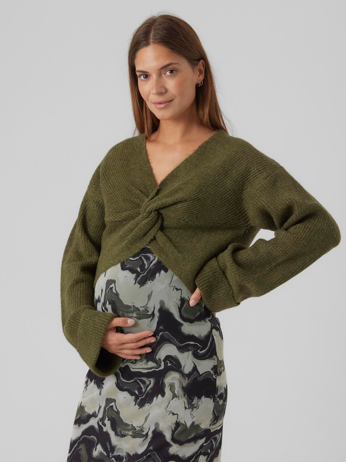 Umstands-strickpullover