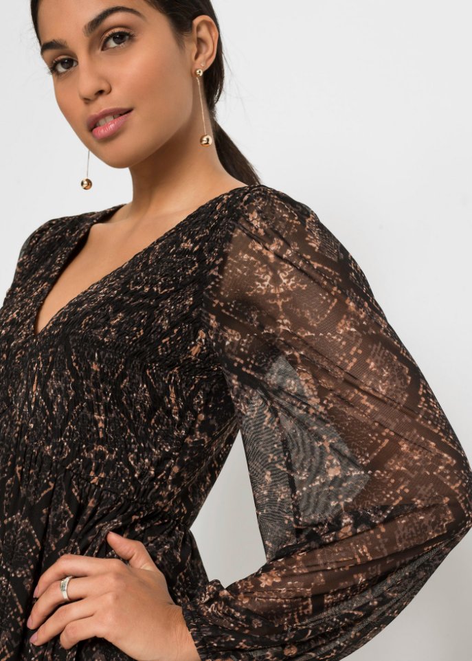 Mesh-Kleid