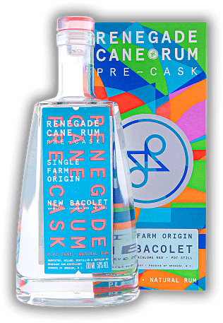Renegade Cane Rum New Bacolet Pot Still 1st Release Renegade Cane Rum New Bacolet Pot Still 1st Release  0,7	 Liter - Vol 50%
