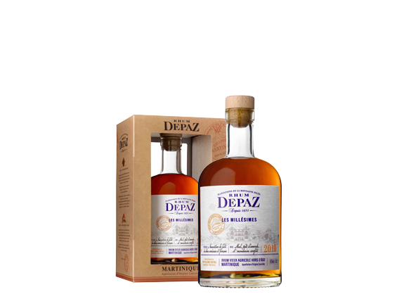 Rhum Depaz Millésime 2010 Avec étui