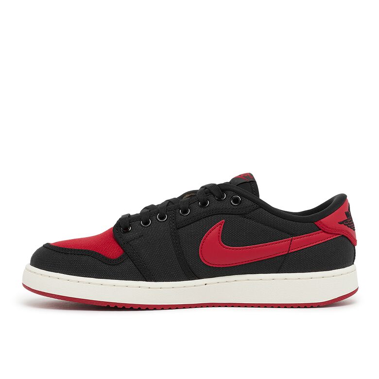 JORDAN Air Jordan 1 KO Low QS black/varsity red-sail