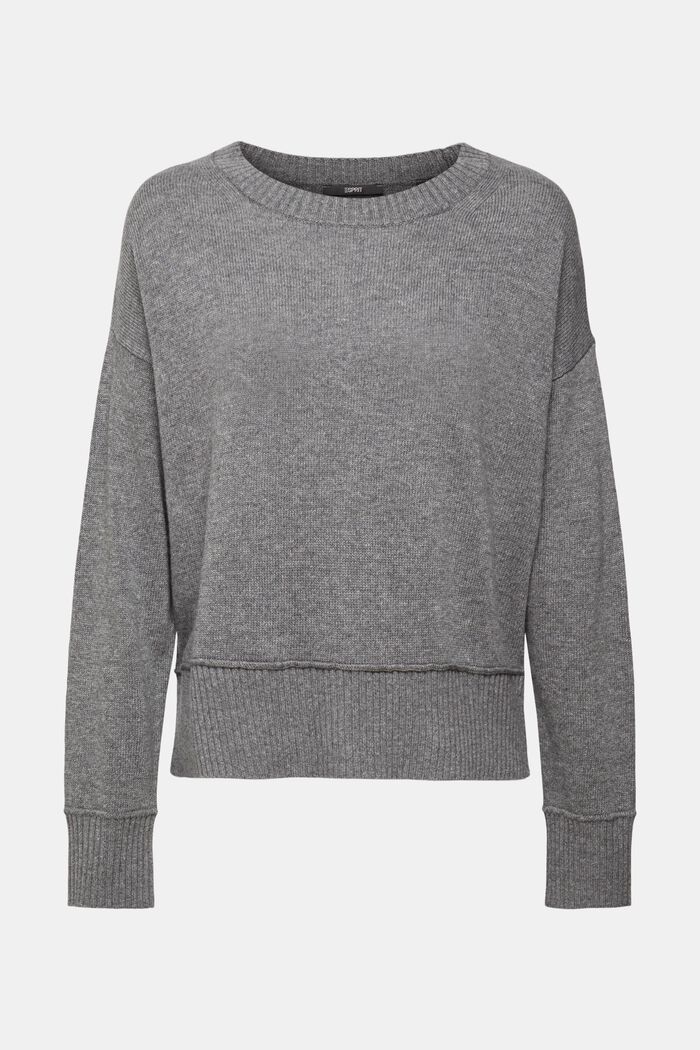 CURVY Strickpullover aus Wollmix