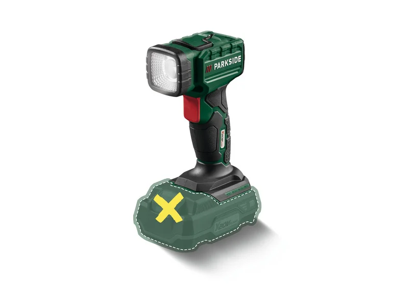 Latarka PARKSIDE® LED sem fio PLHLA 20-Li A1, 20 V