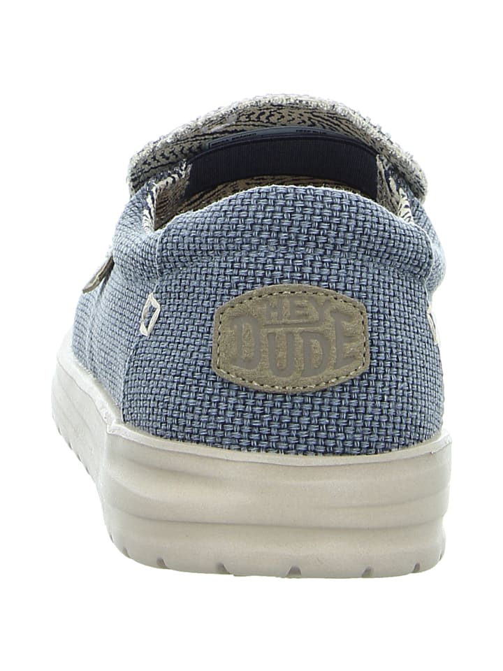 Hey Dude Slipper in blau günstig kaufen