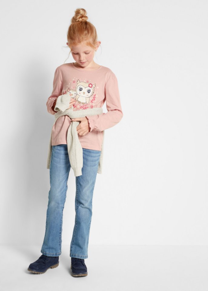 Mädchen Langarmshirt (2er-Pack)