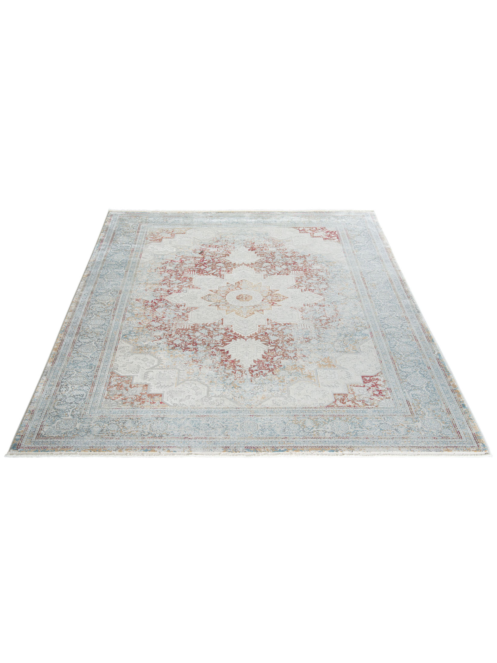 Kingfield Vintage-Teppich, Rouge