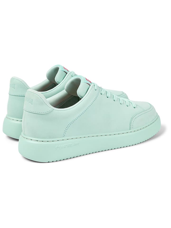 Camper Leder-Sneakers in Türkis günstig kaufen