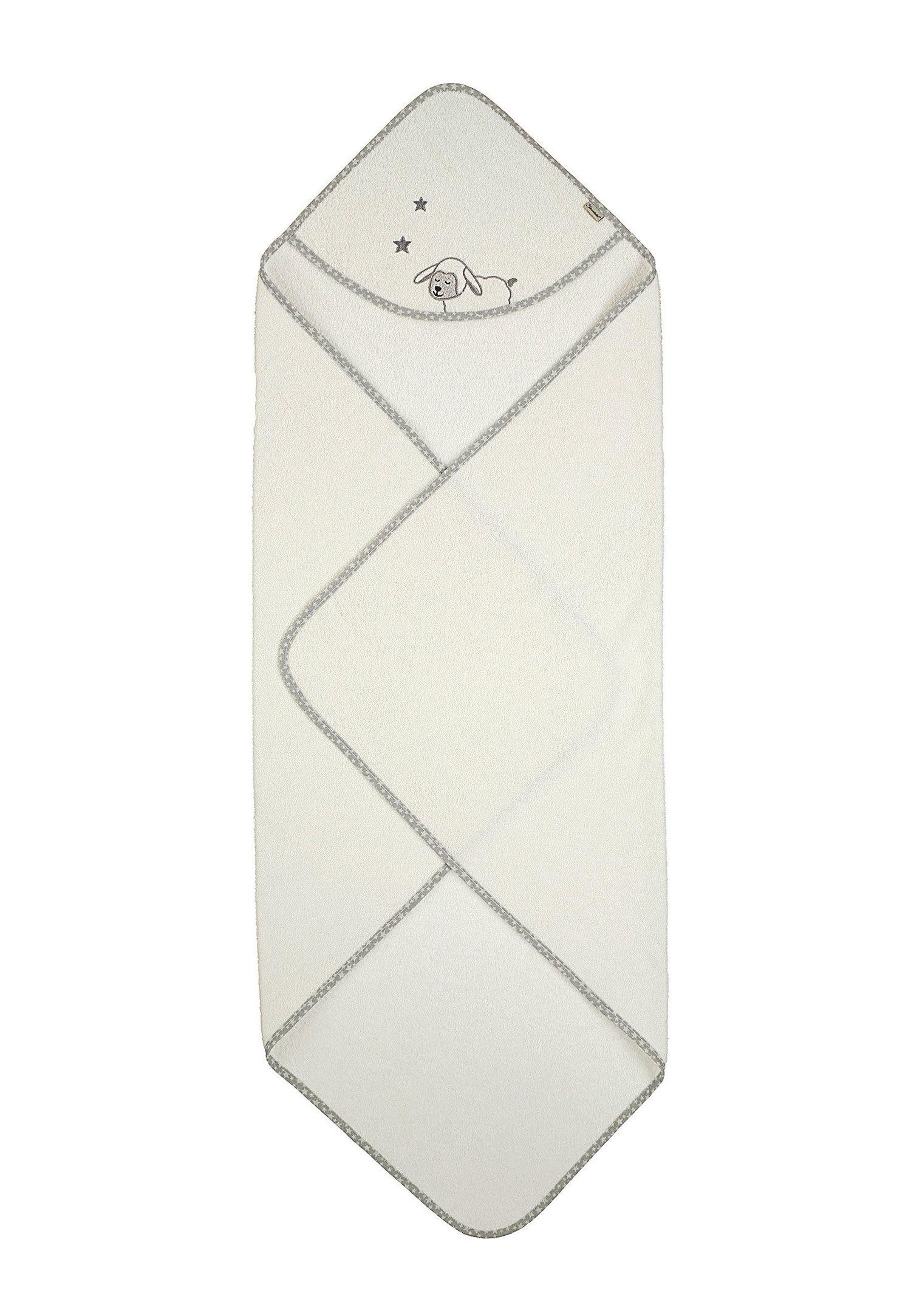 Badetuch100x100 Schaf Stanley in Ecru