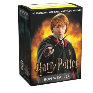 Dragon Shield Matte Art Sleeves - WizardingWorld - Ron Weasley (100)