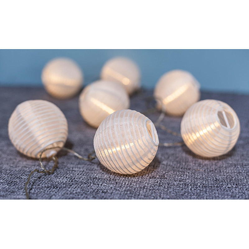 Light IT Hagelys m/10 stk lanterne