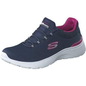 Skechers Slip On Sneaker in blau