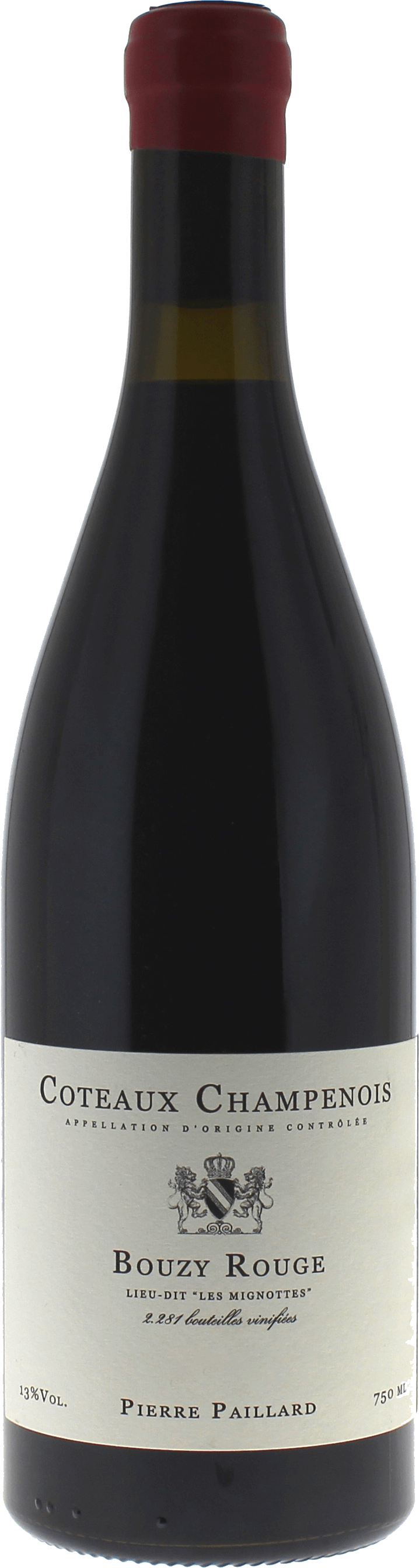 Pierre paillard bouzy grand cru - les mignottes coteaux champenois 2018
