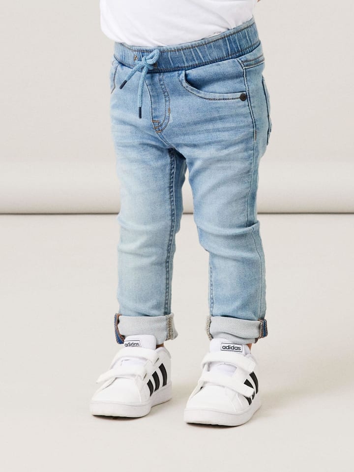 name it Schlupfjeans in light blue denim günstig kaufen