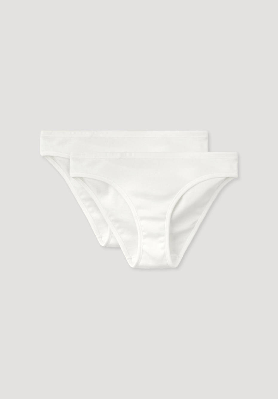 Slip low cut im 2er-Pack aus reiner Bio-Baumwolle