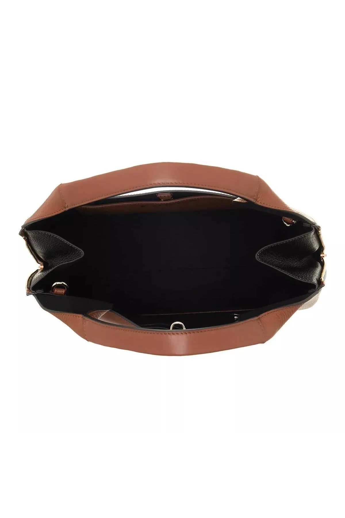 FURLA  GILDA L TOTE Cognac Nero
