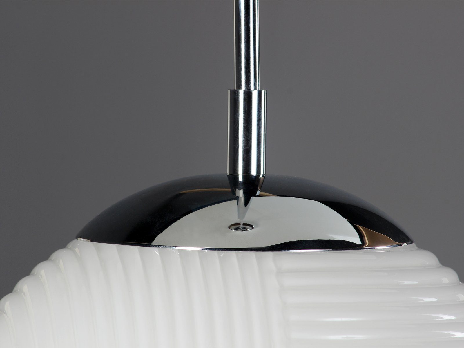 meineWunschleuchte LED Pendelleuchte, Dimmfunktion, LED wechselbar, Warmweiß, Designer Glas Lampenschirm über Esstisch & Kochinsel hängend, Ø 23cm