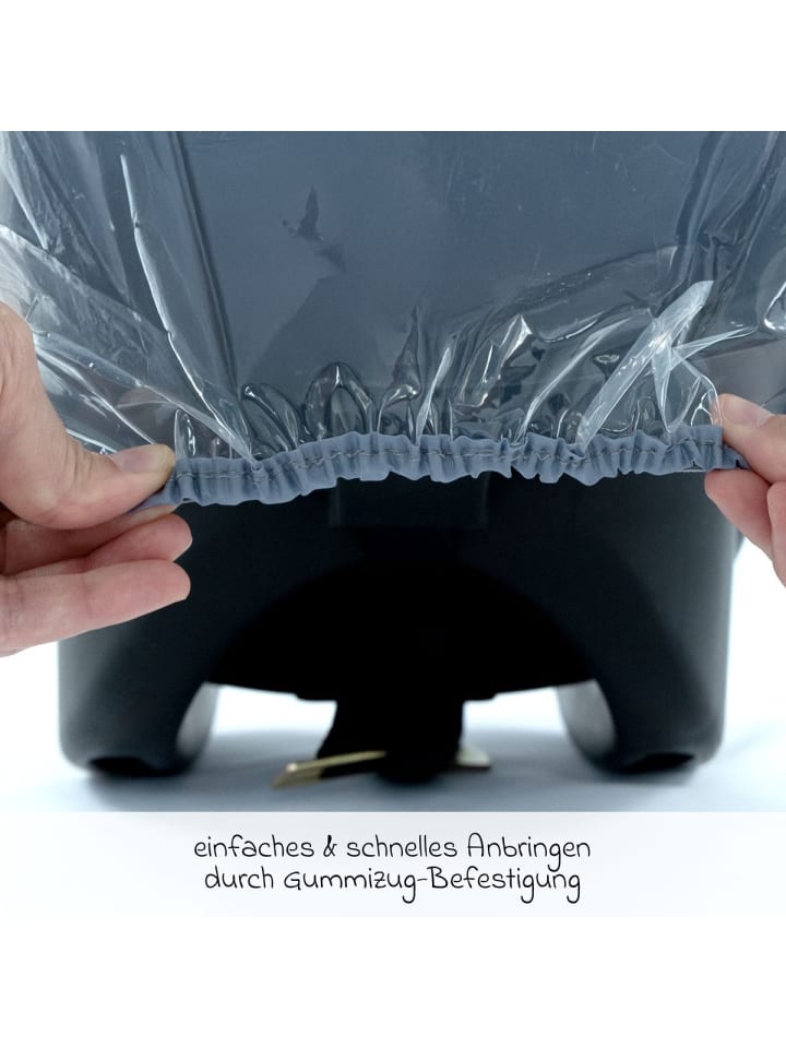 Zamboo Universal Regenschutz für Babyschale mit in grau günstig kaufen onesize