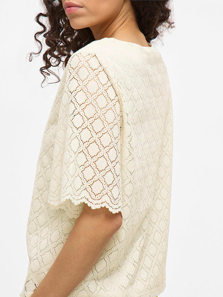Vila Bluse in Weiß günstig kaufen
