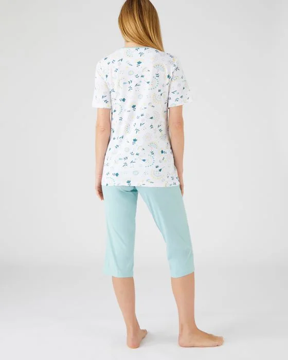 Pyjacourt maille jersey coton peigné
