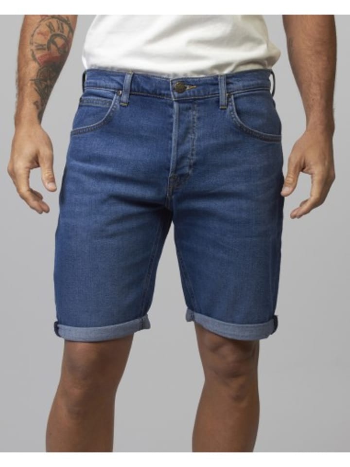 Lee Shorts in Blau günstig kaufen