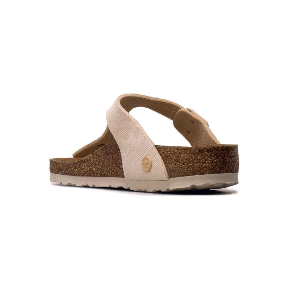 Birkenstock Gizeh Canvas Vegan 1023990 / weiss