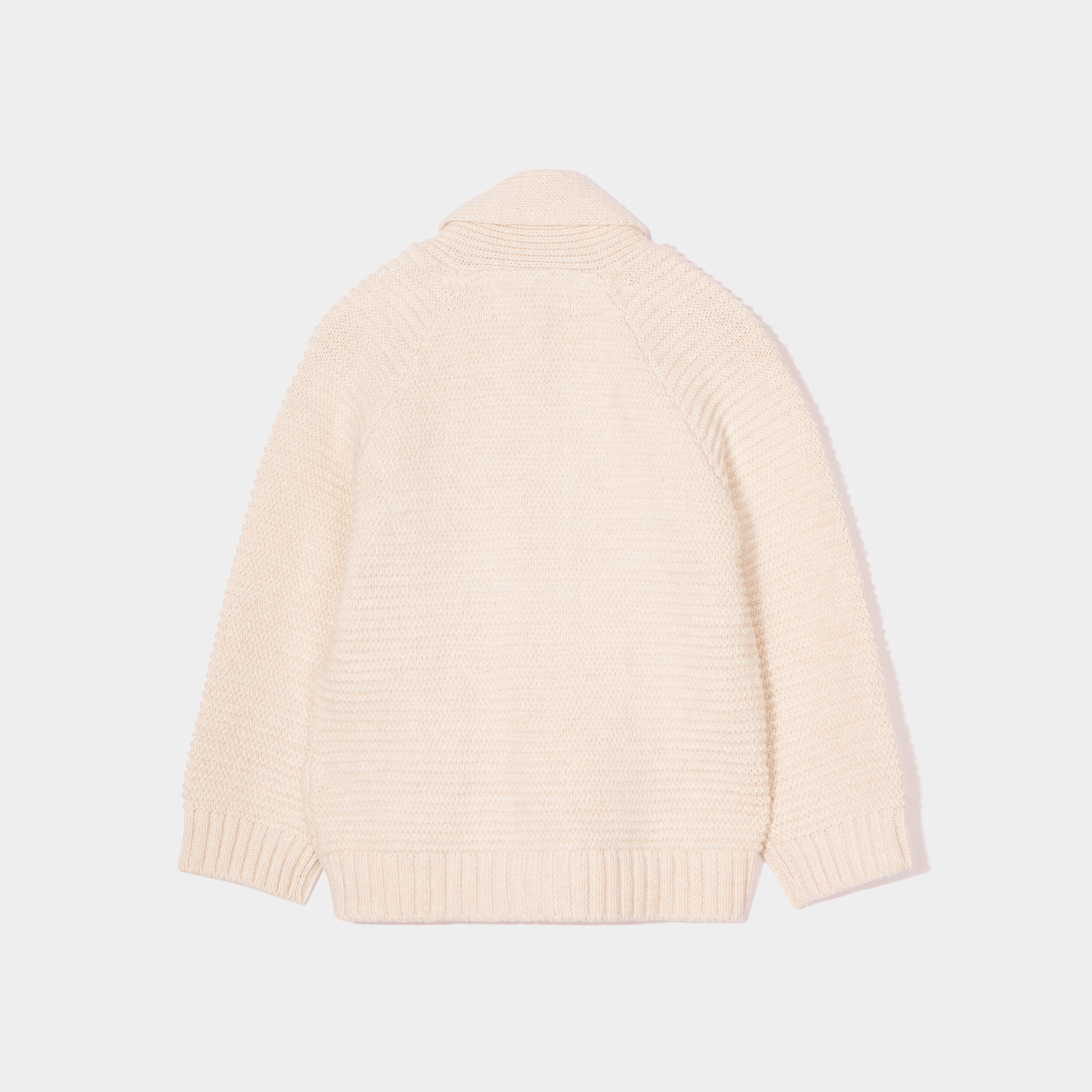 Gilet col châle boutonné coton Creeks beige bébé garçon | La Halle