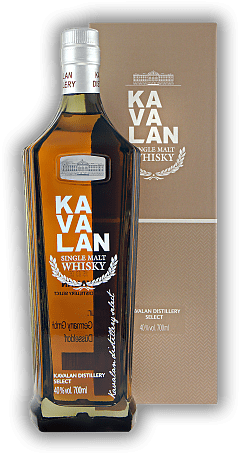 Kavalan Distillery Select Single Malt 40% Kavalan Distillery Select Single Malt 40%  0,7	 Liter - Vol 40%