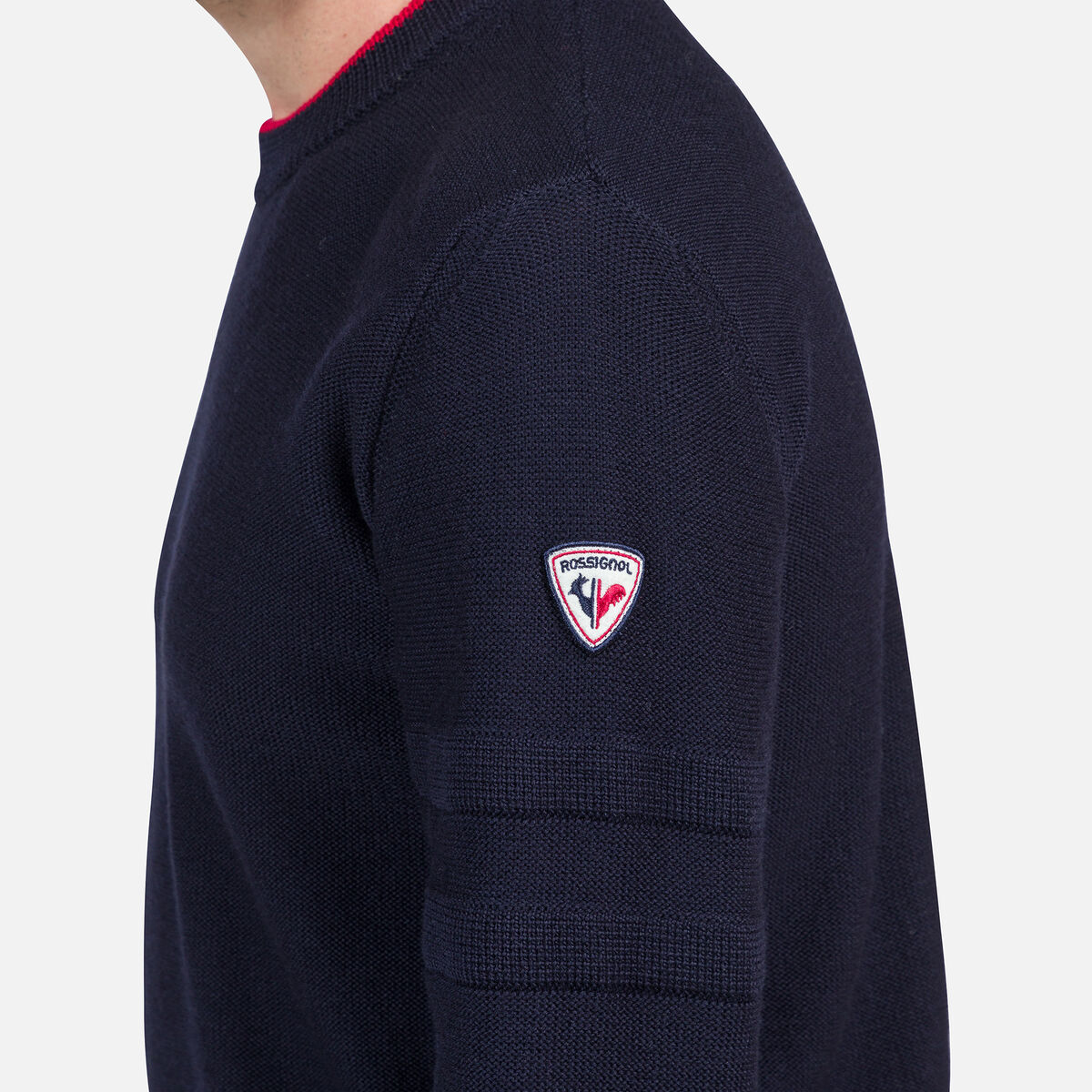 Stripe Herrenstrickpullover