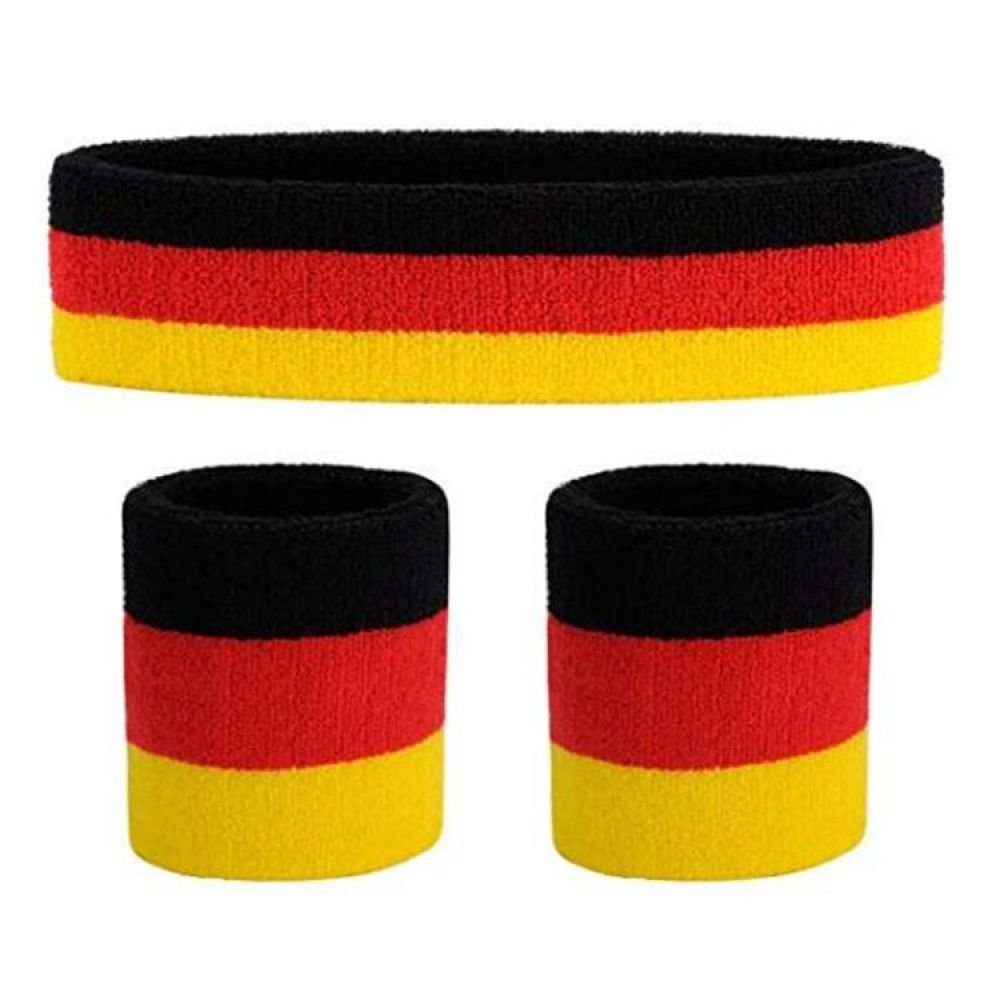 FeelGlad Schweißband Schweißband aus Baumwolle,80er jahre accessoires, Baumwolle